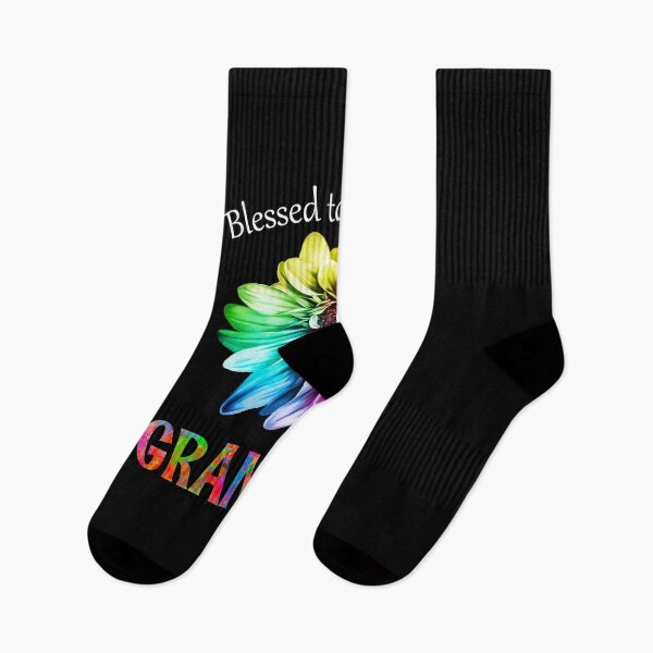 Item preview, Blessed to be called grandma funny colorful flowers ideas designed and sold by elizabethdawnn.