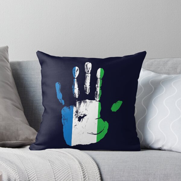 Item preview, Hand Sierra Leone Flag Palm designed and sold by rafaeltto.