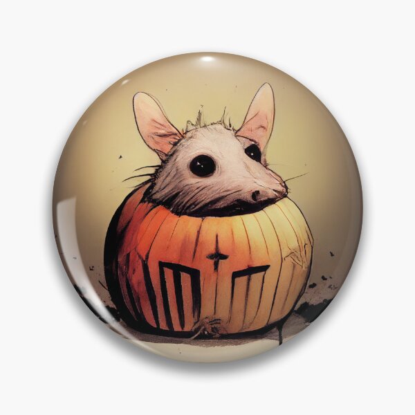 Item preview, A rat on a pumpkin designed and sold by etherElric.