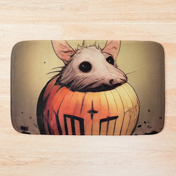 Item preview, A rat on a pumpkin designed and sold by etherElric.
