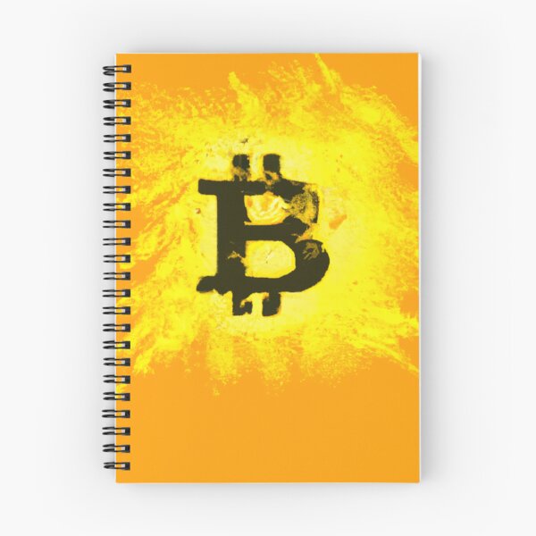 Item preview, Splattered Bitcoin BTC designed and sold by Mindi Maxine.