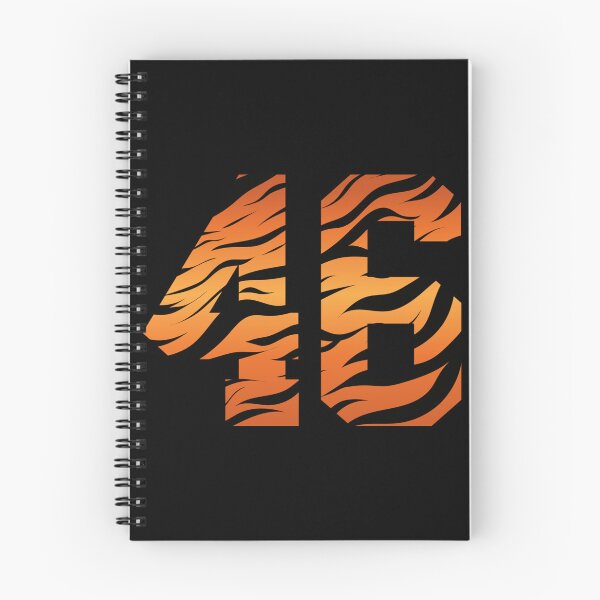 Item preview, Tiger Pattern Number 46 Sticker designed and sold by megandebbiesc.