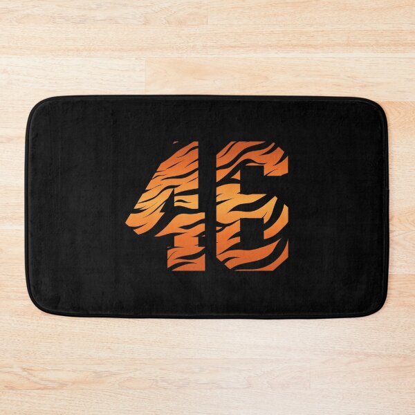 Item preview, Tiger Pattern Number 46 Sticker designed and sold by megandebbiesc.