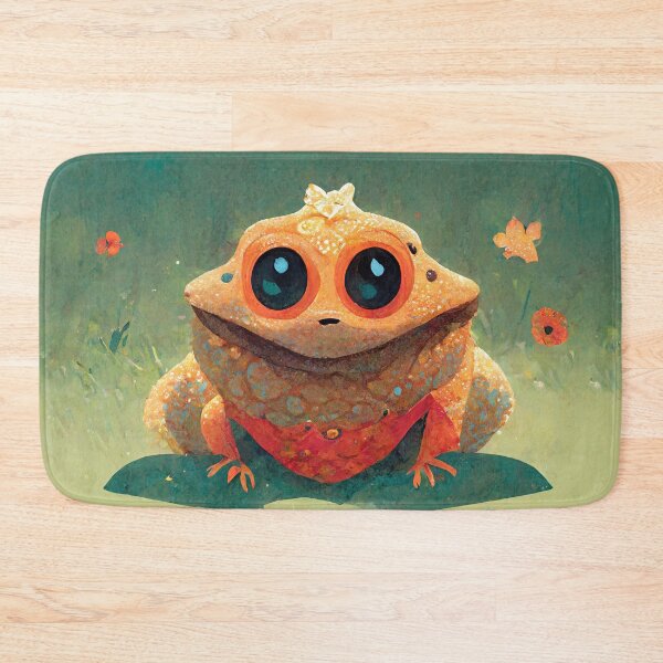 Item preview, Happy Toad Illustration designed and sold by ThePurpleMelon.