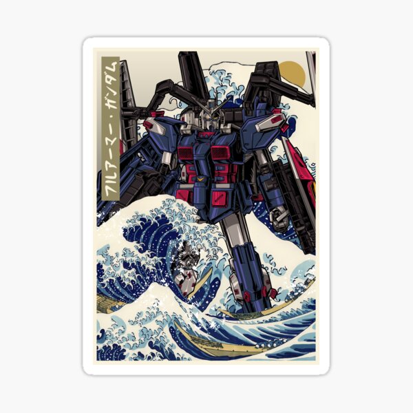 Gunpla Builder Stickers for Sale