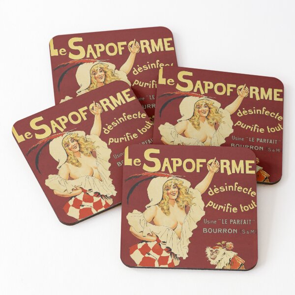 Item preview, LE SAPOFORME SOAP Disinfects Purifies Everything 1910 Vintage Advertising Poster Henri Gerbault designed and sold by retroposters.
