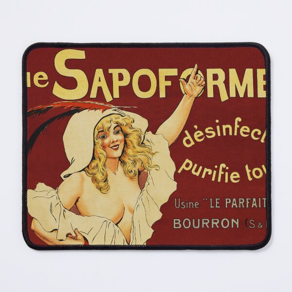 Item preview, LE SAPOFORME SOAP Disinfects Purifies Everything 1910 Vintage Advertising Poster Henri Gerbault designed and sold by retroposters.