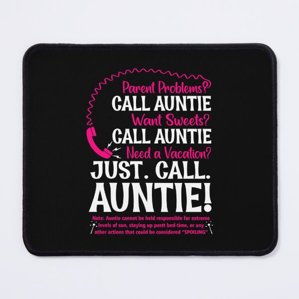 Item preview, Parent problems call auntie awesome funny cute retro designed and sold by elizabethdawnn.