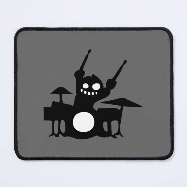 Item preview, drum cartoon  drummer music batteur batterie designed and sold by phneMarieGodwin.