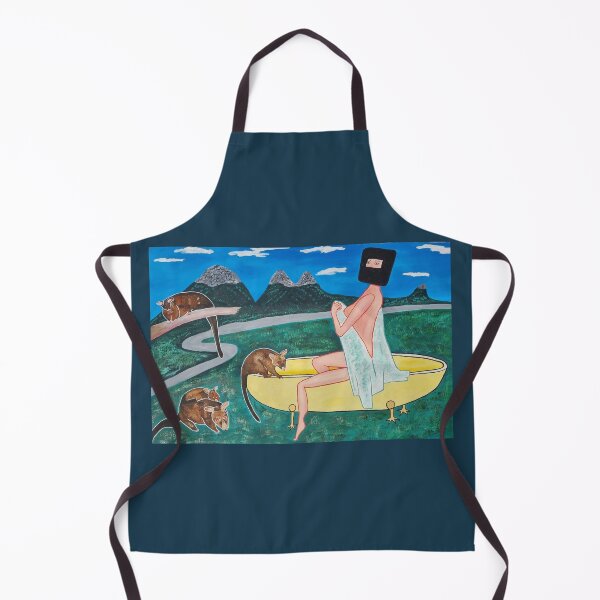 Item preview, Mistress Kelly Bathes in the Wilderness with Possums designed and sold by JDLPaintings.