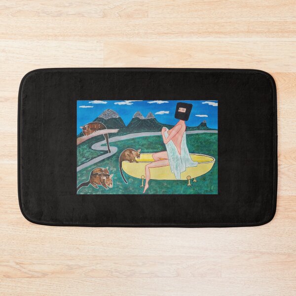 Item preview, Mistress Kelly Bathes in the Wilderness with Possums designed and sold by JDLPaintings.