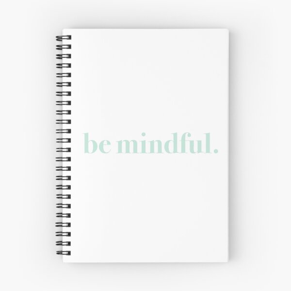 Item preview, be mindful. (aqua) designed and sold by ENE.