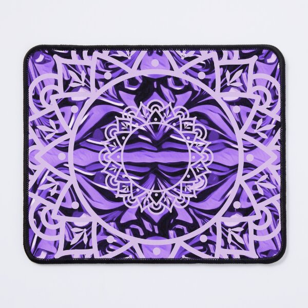 Item preview, Fluid Art Design - Marble Technique Mandala Digital Pattern Purple designed and sold by AussieMuma.