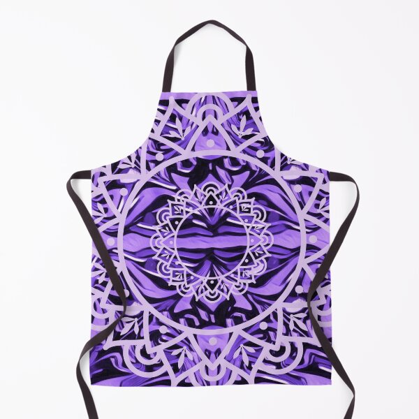 Item preview, Fluid Art Design - Marble Technique Mandala Digital Pattern Purple designed and sold by AussieMuma.