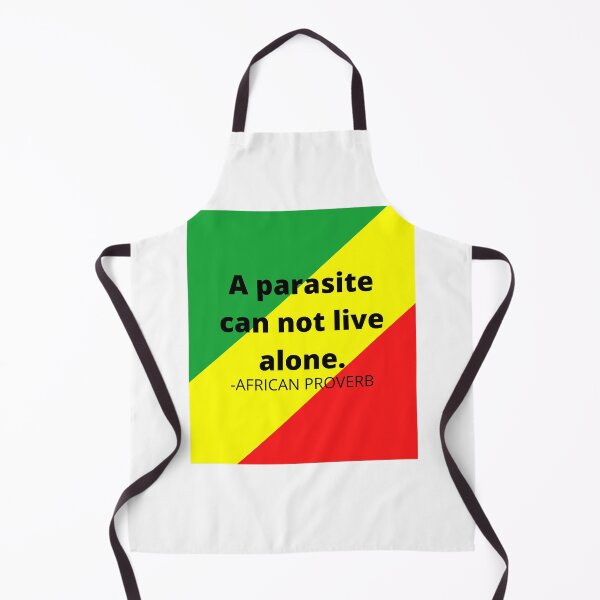 Item preview, African proverb. A parasite can not live alone designed and sold by AfricanProverbs.