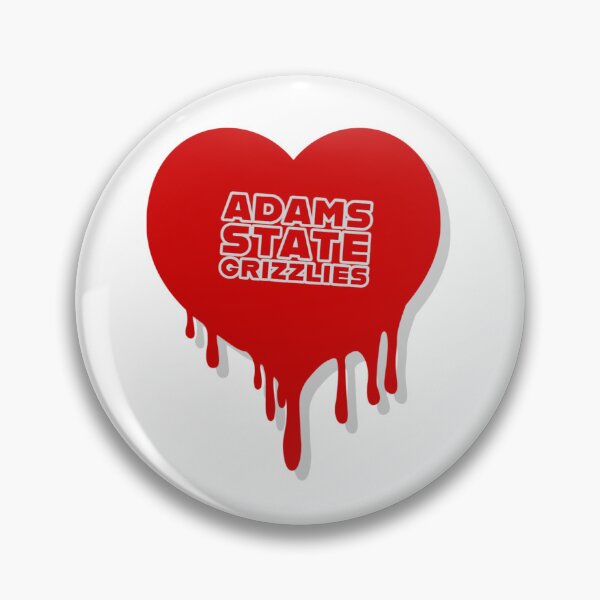 Item preview, Adams State Grizzlies Melty Heart Logo designed and sold by eNVy Co.