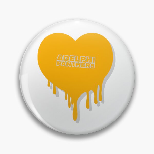 Item preview, Adelphi Panthers Melty Heart Logo designed and sold by eNVy Co.