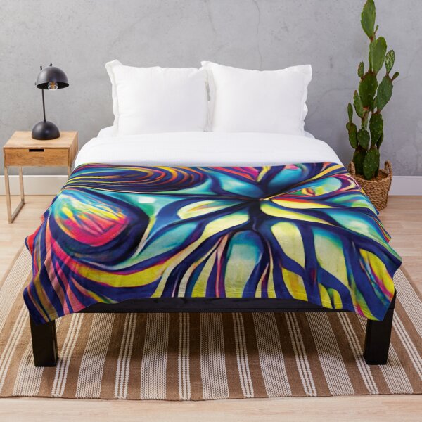 Item preview, Vibrant Life Abstract Digital Paintings designed and sold by ThinkFun! Design.