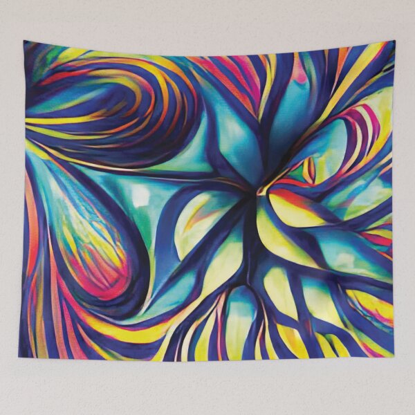 Item preview, Vibrant Life Abstract Digital Paintings designed and sold by ThinkFun! Design.