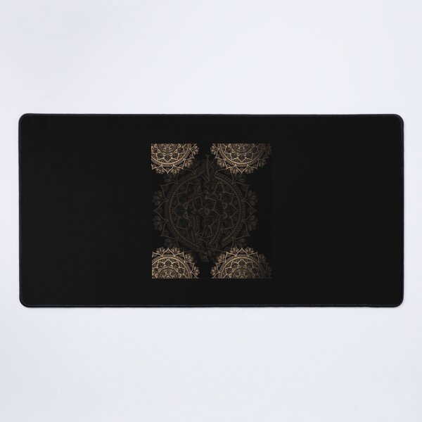 Item preview, Fox Feathers Native american Texture Mandala Art designed and sold by HildegardBusch.