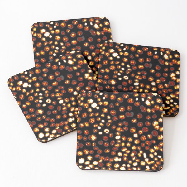 Item preview, Gold nuclei in epithelial cells. Express yourself with cellular biology! designed and sold by ArtByScience.
