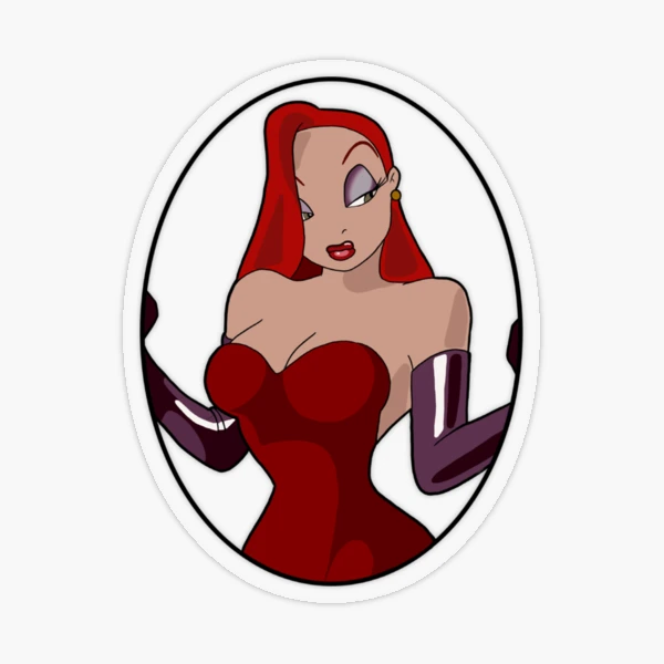 JESSICA RABBIT sticker decal 3 x 6