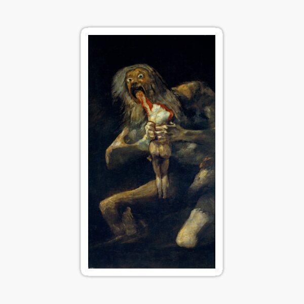 Item preview, Saturn Eating His Son designed and sold by classicageart.