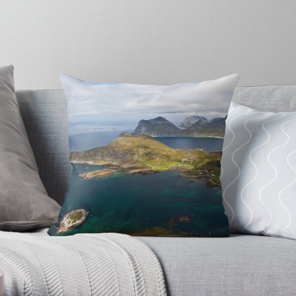 Landscape of Norway (1 of 3) Throw Pillow