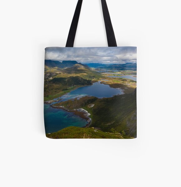 Landscape of Norway (2 of 3) All Over Print Tote Bag