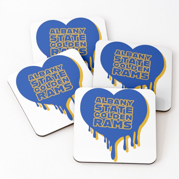 Item preview, Albany State Golden Rams Melty Heart Logo designed and sold by eNVy Co.