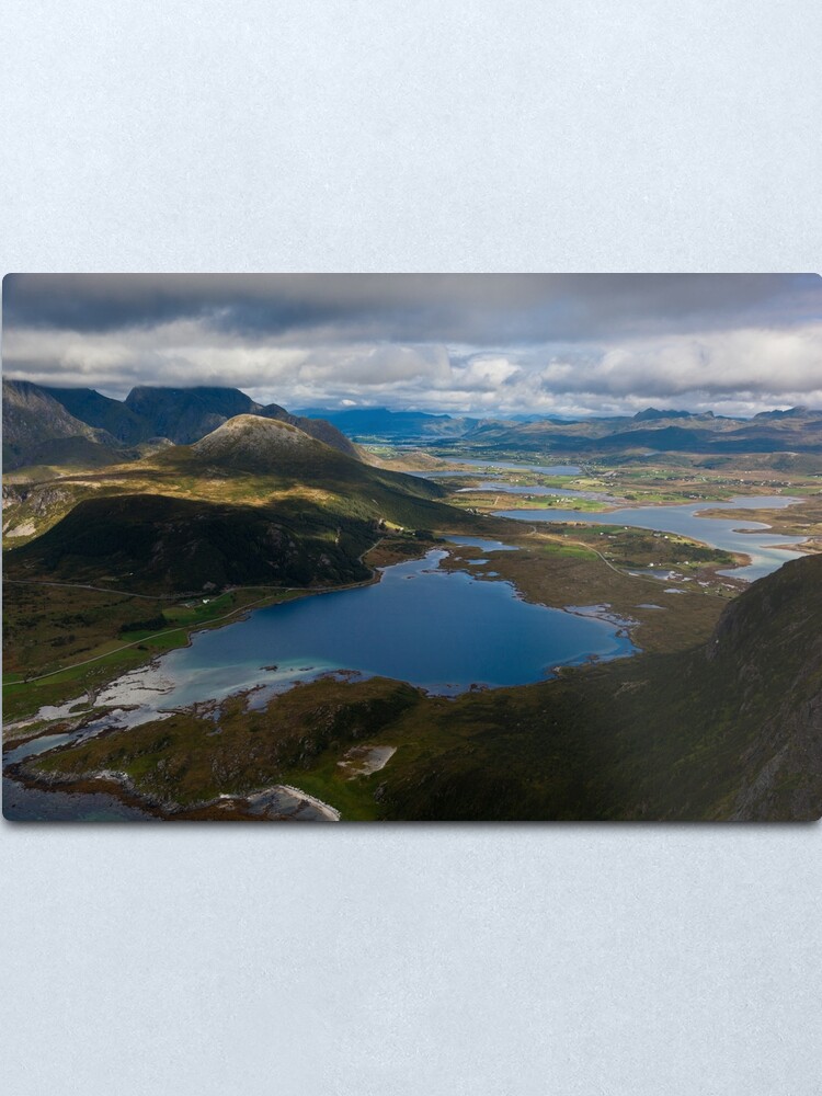 Alternate view of Landscape of Norway (3 of 3) Metal Print