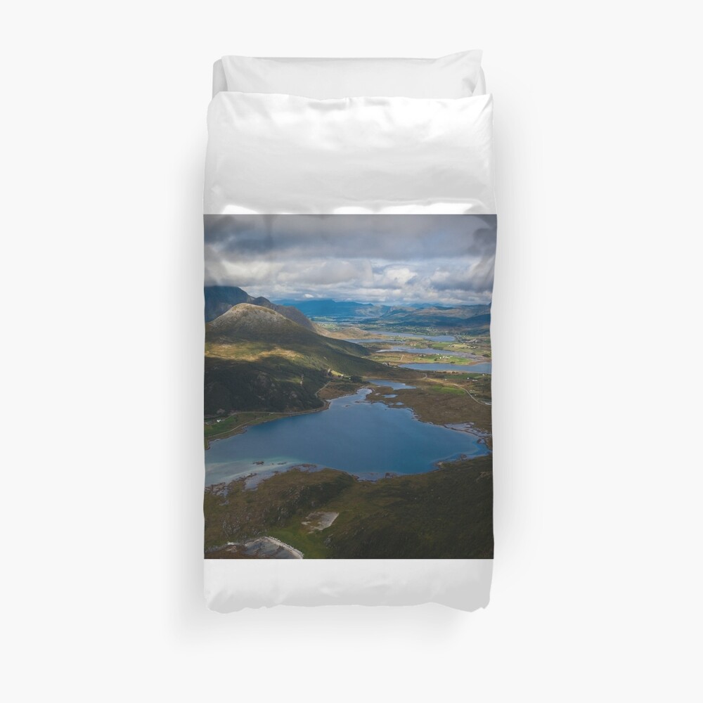 Landscape of Norway (3 of 3) Duvet Cover