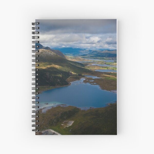 Landscape of Norway (3 of 3) Spiral Notebook