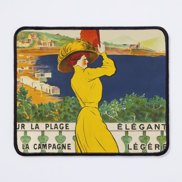 Item preview, POUR L' ETE TOILES FRAUDET 1910 Vintage French Clothing Fashion Store Poster by Leonetto Cappiello designed and sold by retroposters.