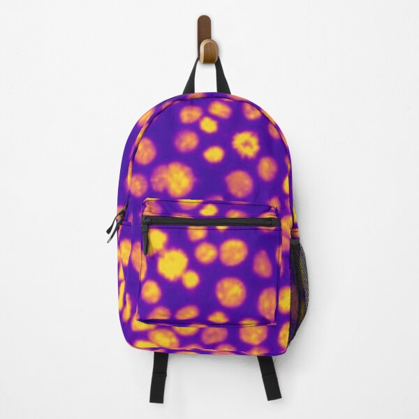 Item preview, Orange and purple nuclei in epithelial cells. Express yourself with cellular biology! designed and sold by ArtByScience.