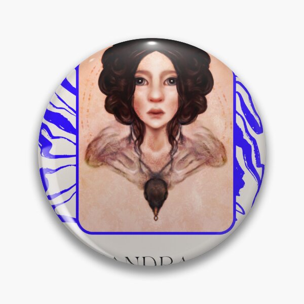 Item preview, Cassandra Raven Queen Fantasy Fairy Portrait designed and sold by Monica Laipple.