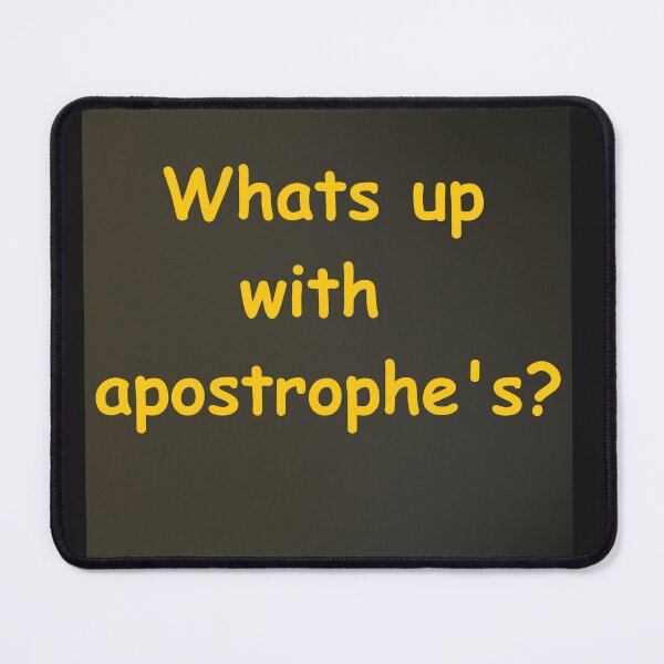 Item preview, Apostrophe's designed and sold by NanaRusty.