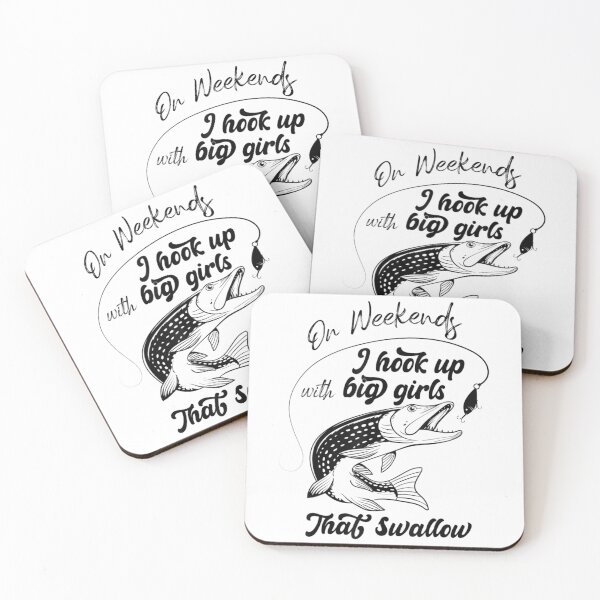 Item preview, On Weekends I Hook Up With Big Girls Who Swallow Fishing Fun designed and sold by MikamPisung.