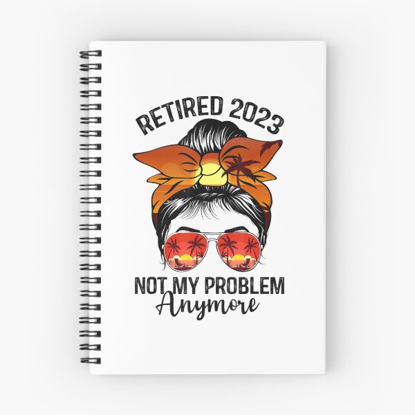 Item preview, Retired 2023 Not My Problem Anymore Vintage Retirement designed and sold by MikamPisung.