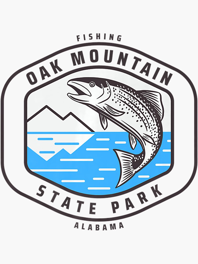 "Oak Mountain State Park" Sticker for Sale by MikamPisung Redbubble