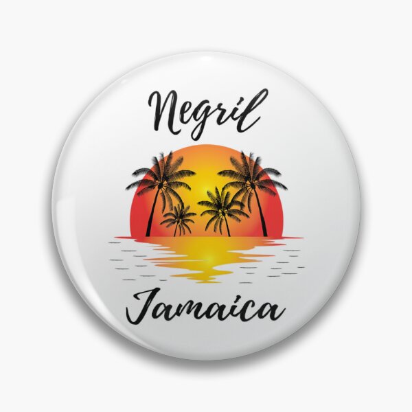 Item preview, Retro Cool Negril Jamaica Reflecting Sunset designed and sold by MikamPisung.