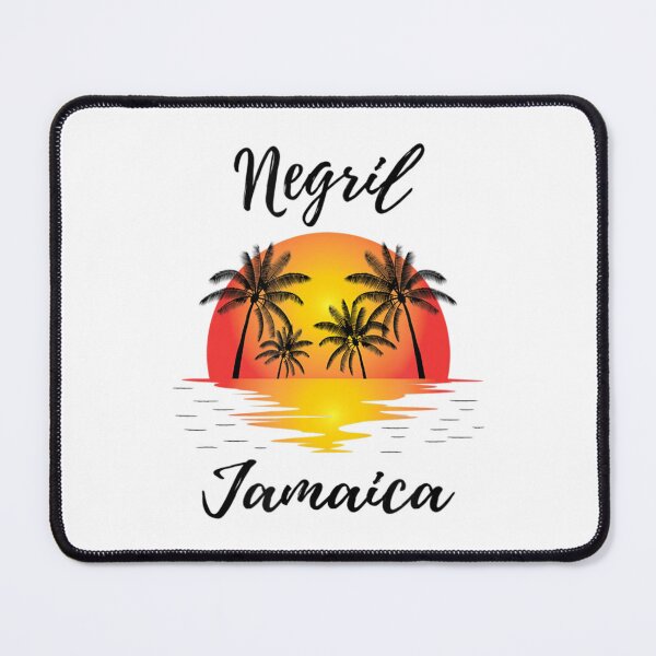 Item preview, Retro Cool Negril Jamaica Reflecting Sunset designed and sold by MikamPisung.
