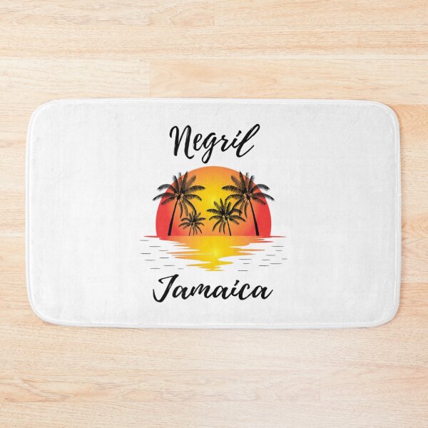 Item preview, Retro Cool Negril Jamaica Reflecting Sunset designed and sold by MikamPisung.