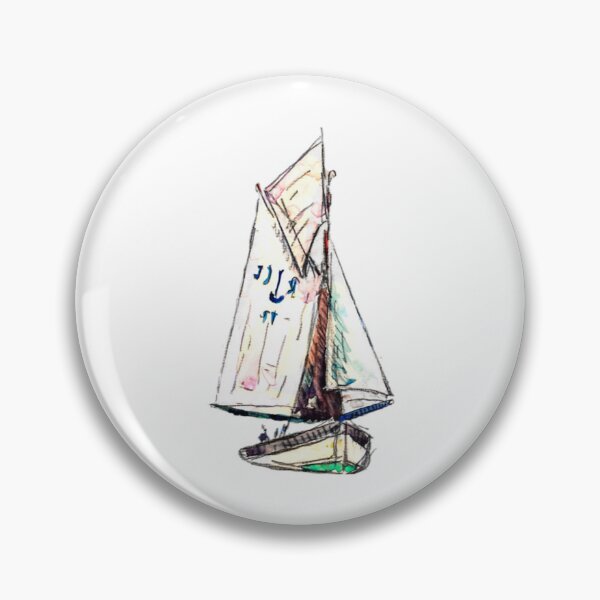 Item preview, Sailing Boat Drawing, For Water Sports Sailors designed and sold by MikamPisung.