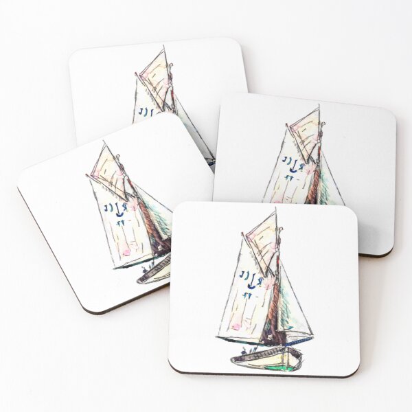 Item preview, Sailing Boat Drawing, For Water Sports Sailors designed and sold by MikamPisung.