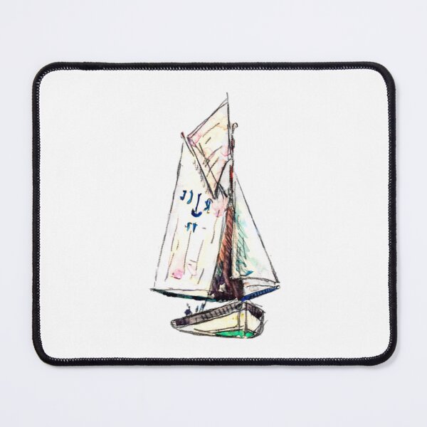Item preview, Sailing Boat Drawing, For Water Sports Sailors designed and sold by MikamPisung.