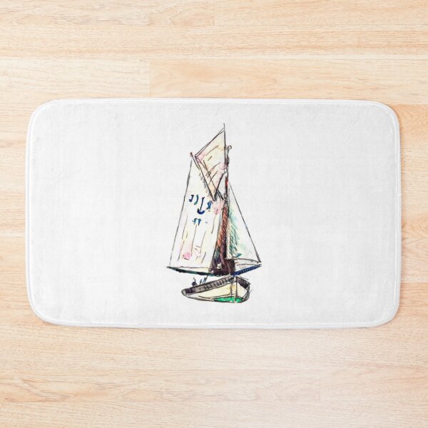 Item preview, Sailing Boat Drawing, For Water Sports Sailors designed and sold by MikamPisung.