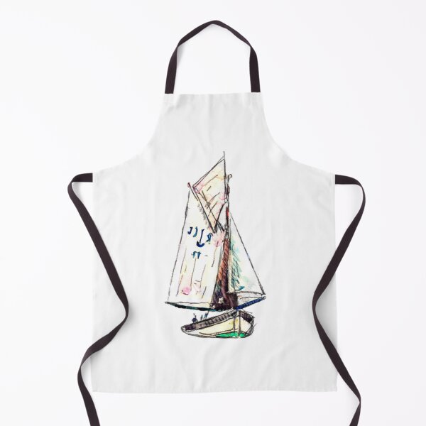 Item preview, Sailing Boat Drawing, For Water Sports Sailors designed and sold by MikamPisung.