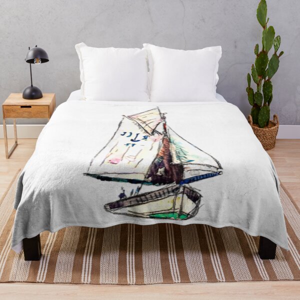 Item preview, Sailing Boat Drawing, For Water Sports Sailors designed and sold by MikamPisung.