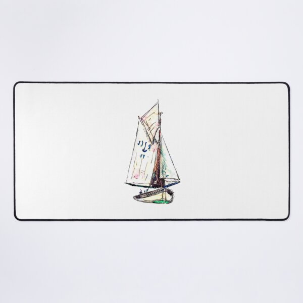 Item preview, Sailing Boat Drawing, For Water Sports Sailors designed and sold by MikamPisung.